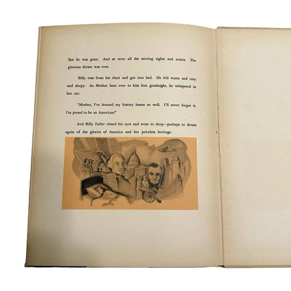 1939 Patriotic Children’s Story book - Two Little Patriots by Charles Middleton
